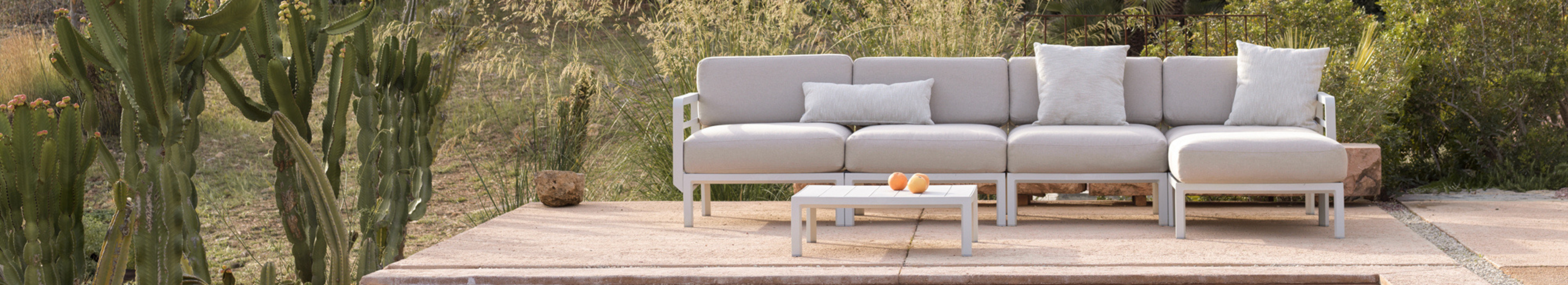 Sofa modular para terraza