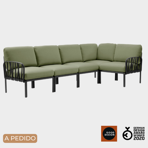 SOFA KOMODO 5 TELA SUNBRELLA