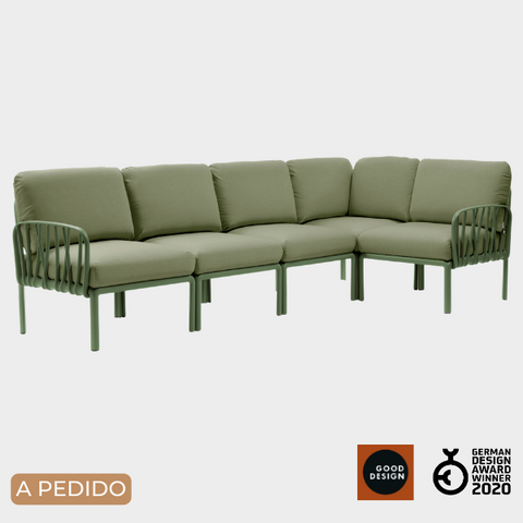 SOFA KOMODO 5 TELA SUNBRELLA