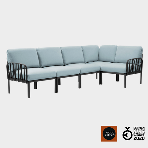 SOFA KOMODO 5 TELA SUNBRELLA