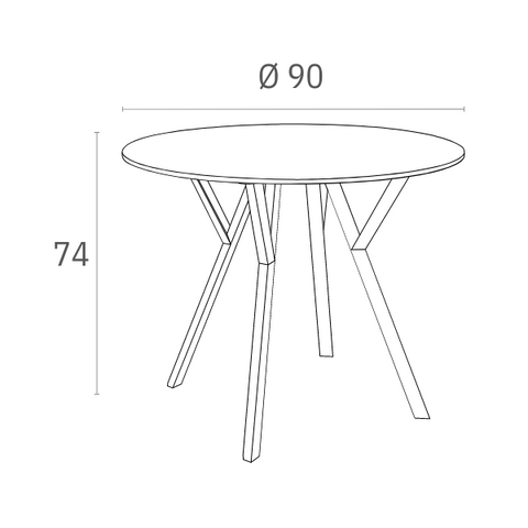 MESA 744 ∅90