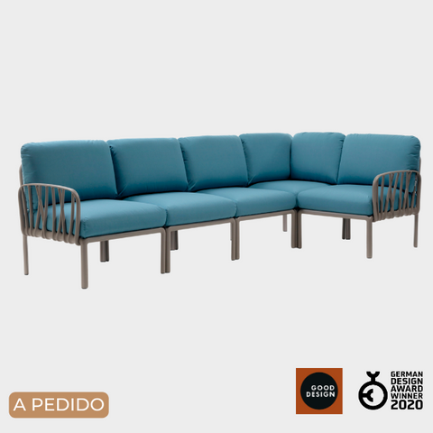 SOFA KOMODO 5 TELA SUNBRELLA