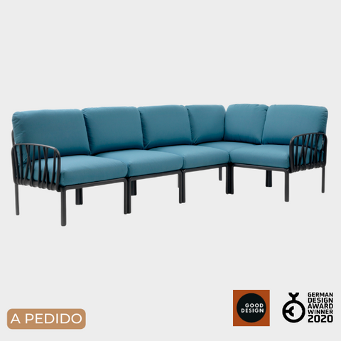 SOFA KOMODO 5 TELA SUNBRELLA