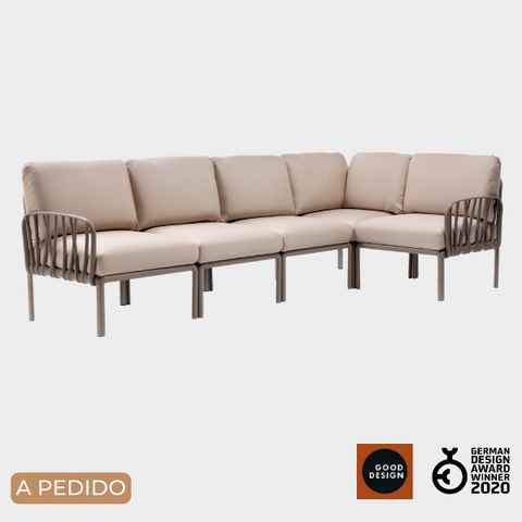 SOFA KOMODO 5 TELA SUNBRELLA