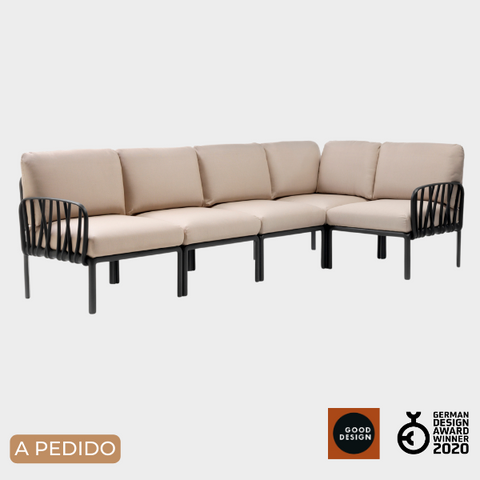 SOFA KOMODO 5 TELA SUNBRELLA