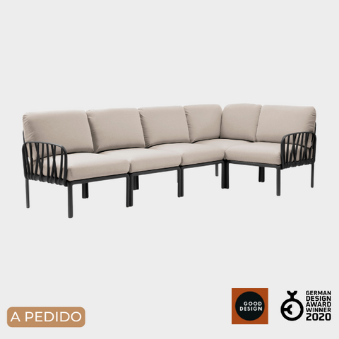 SOFA KOMODO 5 TELA TECH PANAMA