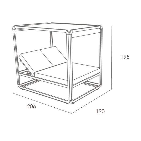 TUMBONA DAYBED IBIZA XL