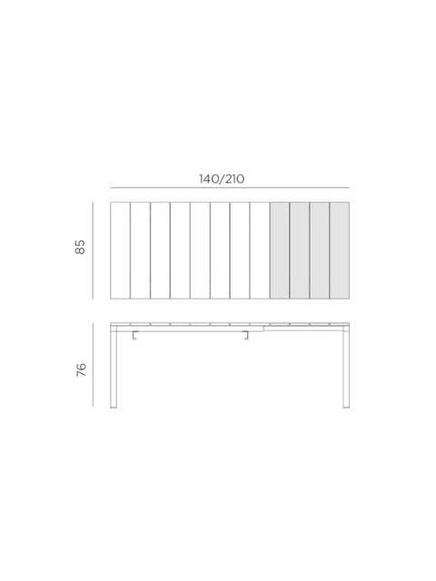 MESA RIO 140 EXT