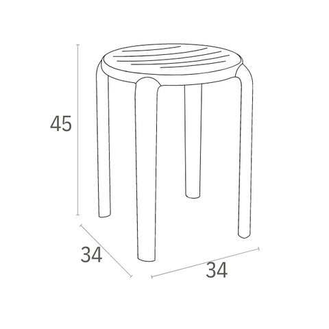 TABURETE TOM 45