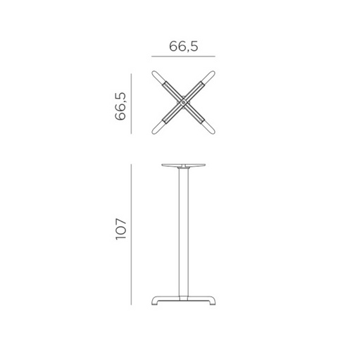 Base Calice Alu High