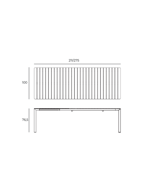 MESA TEVERE 210 EXT.