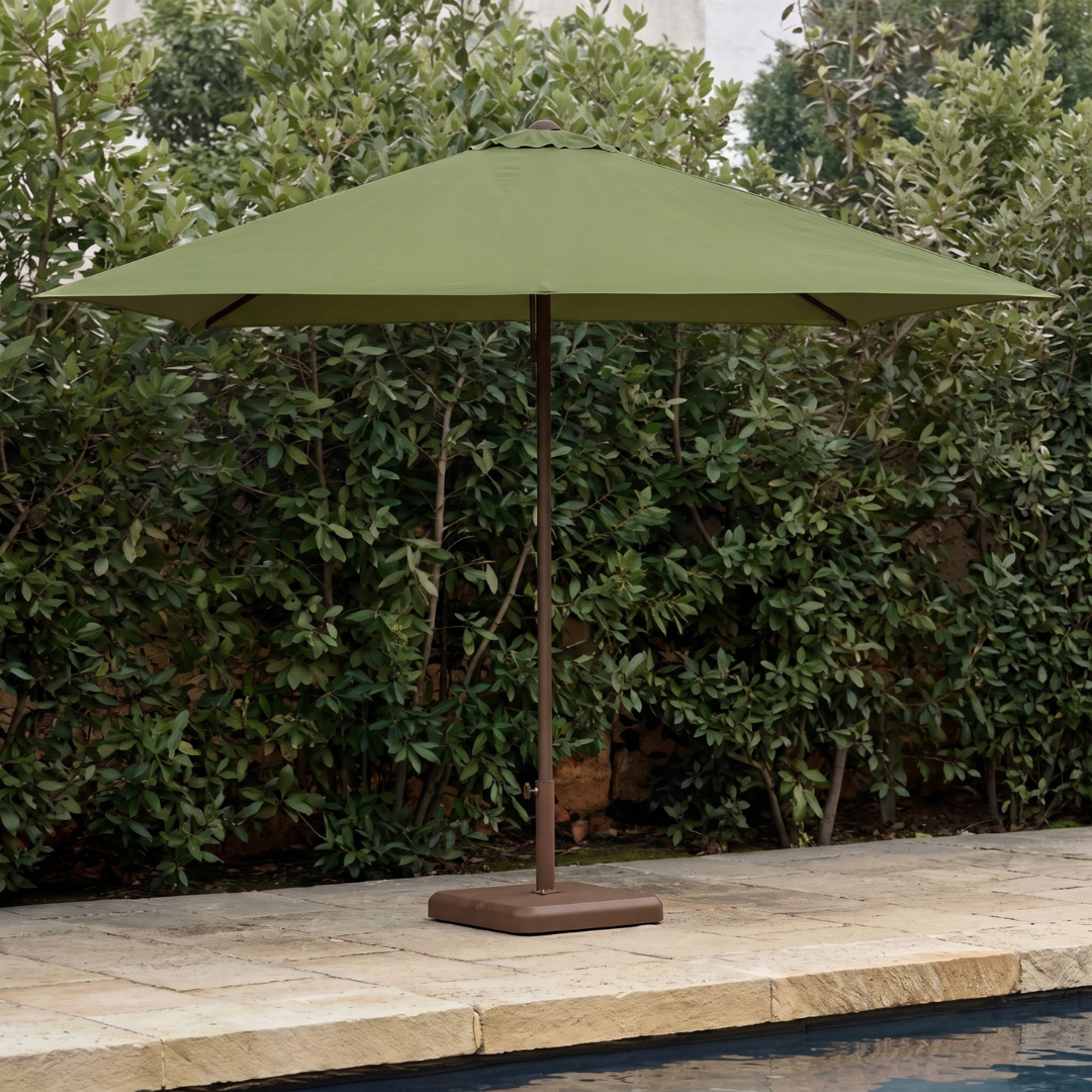 PARASOL EOLO OLEFIN 2.5×2.5 + BASE BOND - foto 1