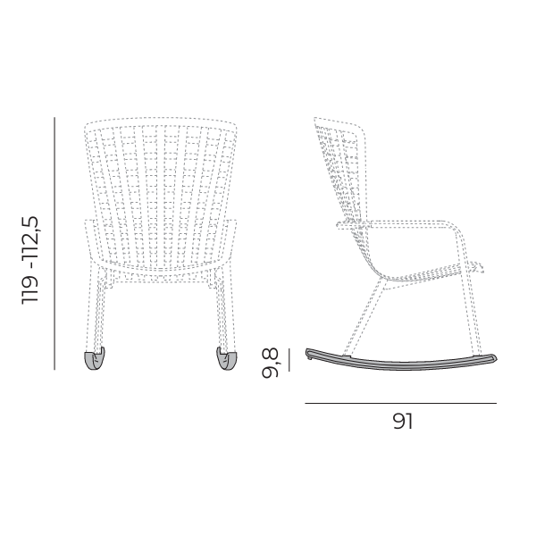 ACCESORIO MECEDORA SILLA FOLIO