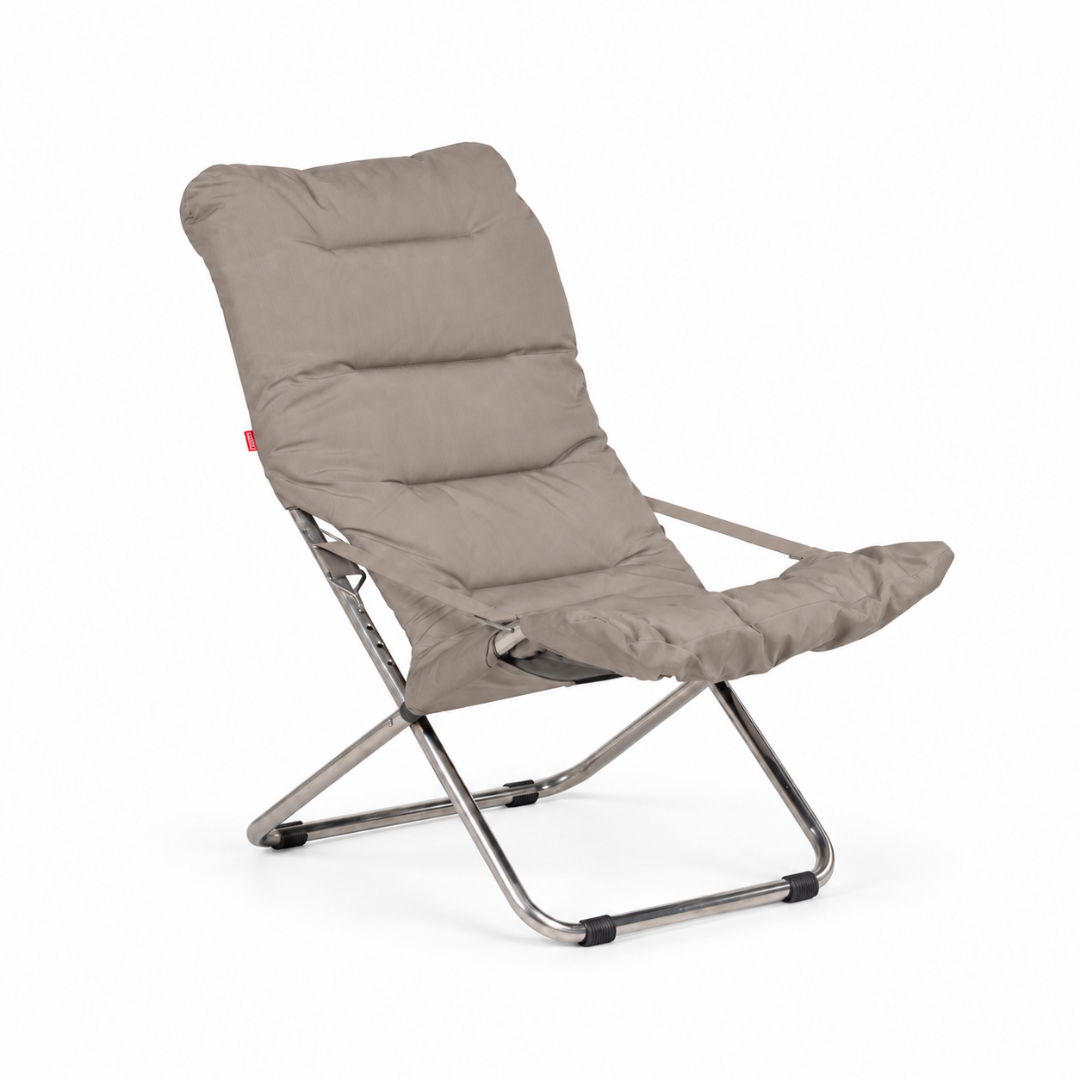 Silla Fiesta Soft Tortora con cojín